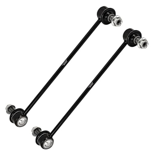 Detroit Axle - 4pc Front Struts Kit for 2015-2019 Nissan Sentra 2 Ready Struts w/Coil Spring Assembly 2 Sway Bar End Links 2016 2017 2018 Replacement Suspension - size: 4QS50391/ sway kit