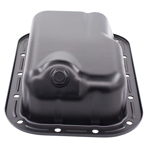 NewYall Lower Engine Oil Pan Sump w/Drain Plug | for Chrysler 300 Dodge Challenger Charger for Jeep Wrangler 2011-2016 5184546AA 5184546AB 5184546AC 264-357 CRP50A