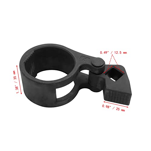 Jiozermi Universal Inner Tie Rod Hex Wrench, 27-42mm | Repair Removal Tools, Tie Rod End Removal, For Car Truck Vehicle Motorcycle - size: 27 - 42 mm