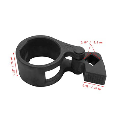 Jiozermi Universal Inner Tie Rod Hex Wrench, 27-42mm | Repair Removal Tools, Tie Rod End Removal, For Car Truck Vehicle Motorcycle - size: 27 - 42 mm