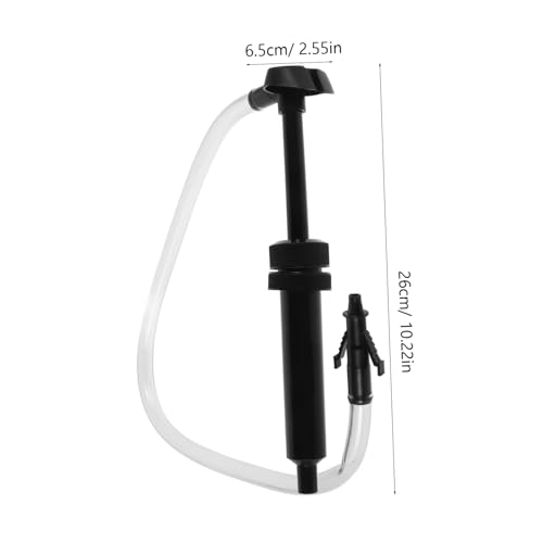 1Set Heavy Duty Automotive Fluid Extractor Pump Kit Manual High Pressure Siphon Hose for Brake Fluid Oil Changes Versatile Transfer Hose for Cars and Boats Durable User Friendly