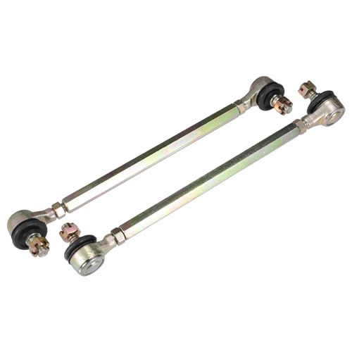 ACROPIX 20cm 7.87" Steering Tie Rod End Tie Rod Link Fit for 50cc 70cc 90cc 110cc 125cc 150cc ATV Quad Four Wheeler with Ball Joint Accessories - Pack of 2 - size: 200mm