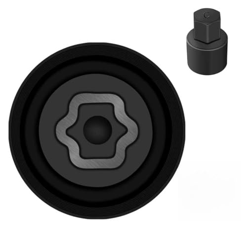 C-Wheel Locking Nut Key Compatible with Toyota, Lexus, Tacoma | Wheel Lock Nut Socket Adapter, Anti-Theft Lug Nut Removal Tool, Anti-Theft Screw Remover, Repair Tool, Tyre Fitting, garage - size: Socket C
