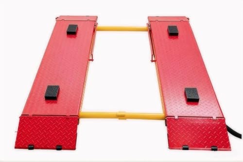 QISHIDA 7000 LBS Portable Car Lift Mid Rise Scissor Lift 110V Electric Power Mid-Rise Car Lift Max. Lifting Height 39.37" Hydraulic Vehicle Lift,Adjustable Quick Jack, JS3000C-110V,5-Year Warranty - size: 110V