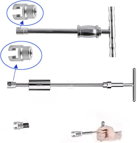 Slide Hammer Dent Puller, Dent Repair Puller Head Kit M12 PDR | Heavy-Duty Steel, For Car & Motorcycle Dents, Straight-Groove Dents Removal, No Plastic Bumpers Or Large Dents, PDR Tools - size: M12