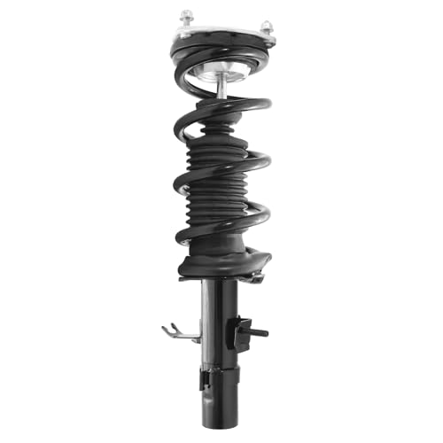 Detroit Axle - AWD Front Struts for 2009-2013 INFINITI G37, 2014-2017 Q60, 2010 2011 2012 Struts with Coil Spring Replacement Complete Struts Shocks Assembly - size: 11407_11408/PAIR