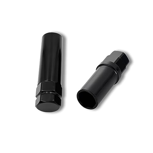 BESULEN 6+7 Point Spline Lug Nut Socket, 2 PCS Car Wheel Lock Removal Tool Kit, 6 Spline for 17.5mm Inner Diameter 7 Spline for 16.5mm Inner Diameter, Lug Nut Key Replacement, Car Accessories