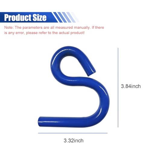 2PCS Automotive 6007 Lower Control Arm Prying Tool | Ball Joint Press Separator Designed for 7/8" Diameter Pry Bar, Specialty Suspension Bushing Tool Control Arm Helper Remover - color: Blue-2PCS