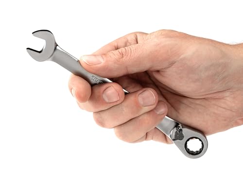 TEKTON 11 mm Reversible 12-Point Ratcheting Combination Wrench | WRC23411 - size: 11 mm, style: Metric