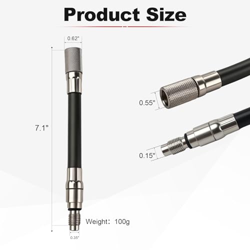 5608 12mm Compression Tester Adapter Compatible with Ford 4.6L, 5.4L, 6.8L 2008 and Newer 3-Valve Engines with 12mm Spark Plugs