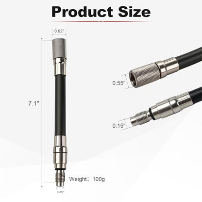 5608 12mm Compression Tester Adapter Compatible with Ford 4.6L, 5.4L, 6.8L 2008 and Newer 3-Valve Engines with 12mm Spark Plugs