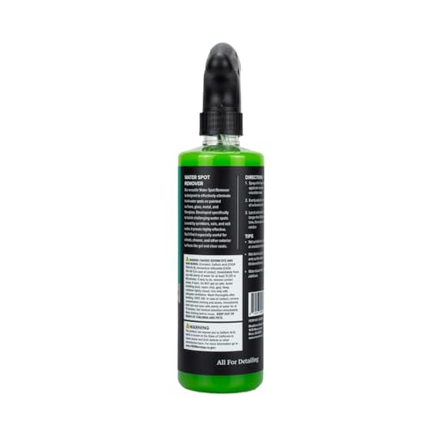 Maxshine Water Spot Remover Liquid 16oz | Eco-Friendly Fluoride-Free Formula | Safe for Glass, Metal & Fiberglass | Removes Hard Water Spots & Stains | Car Detailing Cleaner for Streak-Free Finish