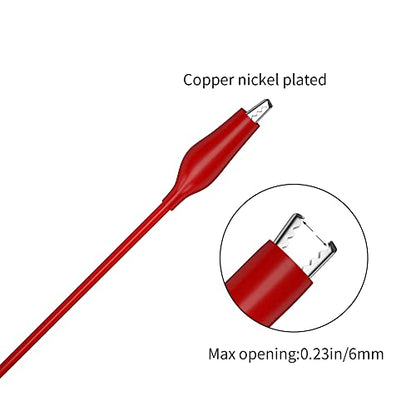 Test Lead Kit 25pcs Alligator Clip to 4mm Banana Plug Test Probe Back Probes Kit Test Pins for Automotive Repair Diagnosis Tools Set JT8006 - size: 25pcs