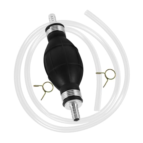 2sets Portable Manual Siphon Pump Kit for and Water Transfer Compact Hand Pump Hose for Automotive Emergencies Efficient Oil and Liquid Extraction Tool