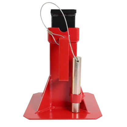 Jack Boss Heavy Duty 22 Ton (44,000 lbs) Jack Stands with Large Base and Strong Lock,Professional Pin Style Car Jack Stands for Truck,SUV Pick Up, Red - size: 22 Ton Standard