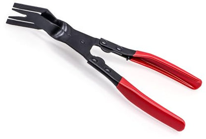 1PCS Car Clip Pliers Tool, Panel Clip Pliers Set Fastener Remover, Auto Retainer Clip Trim Rivet Removal Tool, Auto Door Car Upholstery Trim Clip Removal Tool (Red) - color: Red