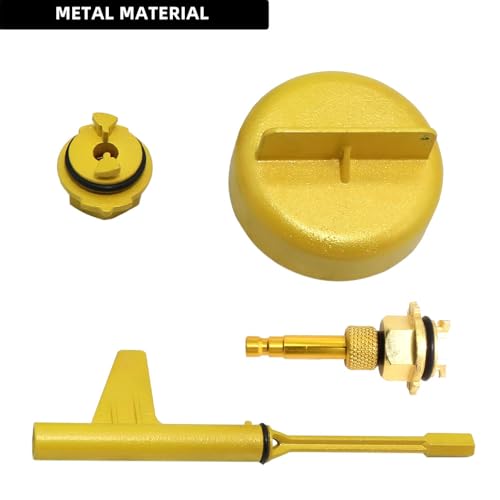 DPTOOL Metal Transmission Oil Filling Tool Compatible with Mercedes Benz 725.0 9-Speed Oil Change Transmission Filler Tool Adapter Replace 725 589 02 90 00, 725 589 00 90 00 - size: 9 Speed