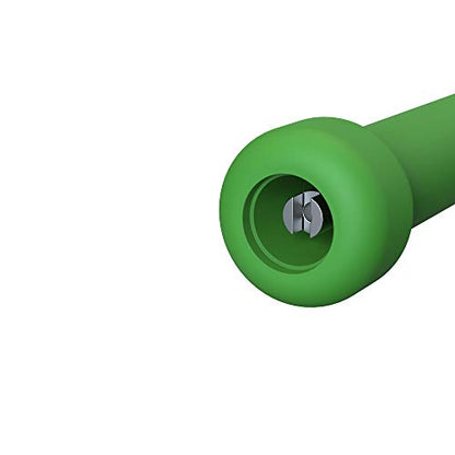 BASIKER Tire Valve Stem Puller Tool No Scratch with Valve Core Tool Green Perfect Replacement for Universial car Valve Stem Extenders Straight Metal Dual Wheel Valve Stem Extension Adapter