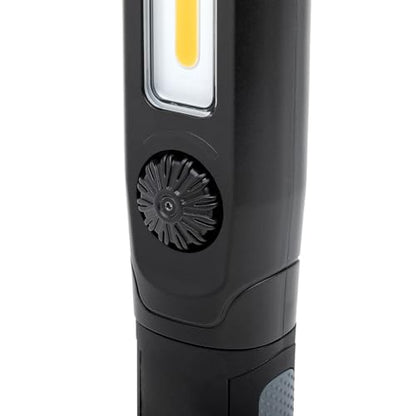 Eastwood Gladius COB LED Magnetic Underhood Work Light | 1200 Lumens Rechargeable and Adjustable Brightness Under Hood Light Bar | IP44 Moisture Resistant Mechanic Shop Lights | 2-15 Hours Runtime