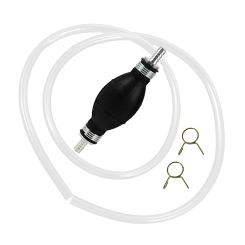 2sets Portable Manual Siphon Pump Kit for and Water Transfer Compact Hand Pump Hose for Automotive Emergencies Efficient Oil and Liquid Extraction Tool