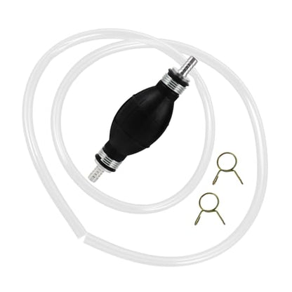 2sets Portable Manual Siphon Pump Kit for and Water Transfer Compact Hand Pump Hose for Automotive Emergencies Efficient Oil and Liquid Extraction Tool