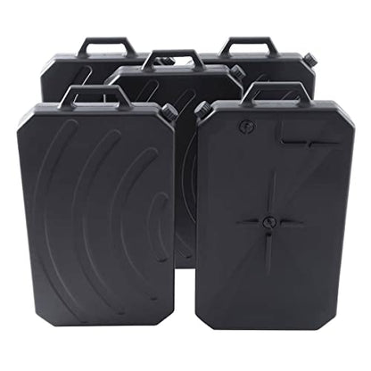 SLMOTO ABS Low Profile Oil Drain Pan w/Spout for Harley Electra Glide Standard FLHT 5PCS - size: 5PCS Oil Drain Pan for Motorcycles