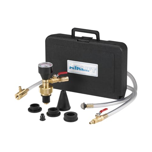 UView 550000 Airlift Cooling System Leak Checker and Airlock Purge Tool Kit, OEM Approved, Universal Connectors, Minimum 90 PSI/60 Bar, Used for Leak Detection, Purging Airlocks, A/C System Refill