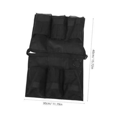 PRETYZOOM 5 Gallon Bucket Tool Organizer Multiple Pockets Sturdy Storage Bag for Car Wash and Garden Tools Compatible Standard Buckets for Outdoor Fishing and Camping