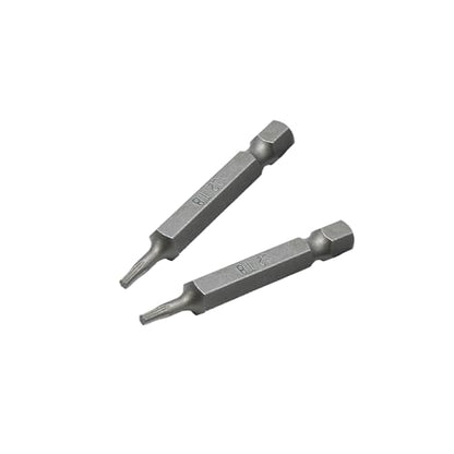 TEMO 25 pc T8 Torx Star Head Screwdriver Bit Set, S2 Steel 6 Point T-8 2 Inch Screwdriver Insert Bits - size: T8 2"L