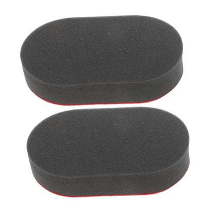 Holibanna Car Wax Applicator Pads and Tire Shine Brushes 4pcs Set Soft Sponge Cleaning Tools for Car Tire Polishing and Waxing Automotive Exterior Care