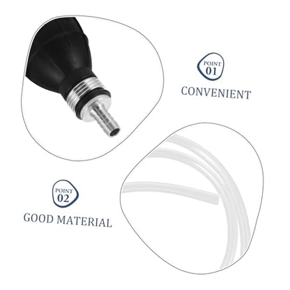 Homoyoyo Oil Pipe Water Pump Portable Transfer Pump Hand Siphon Hose for Emergency Use