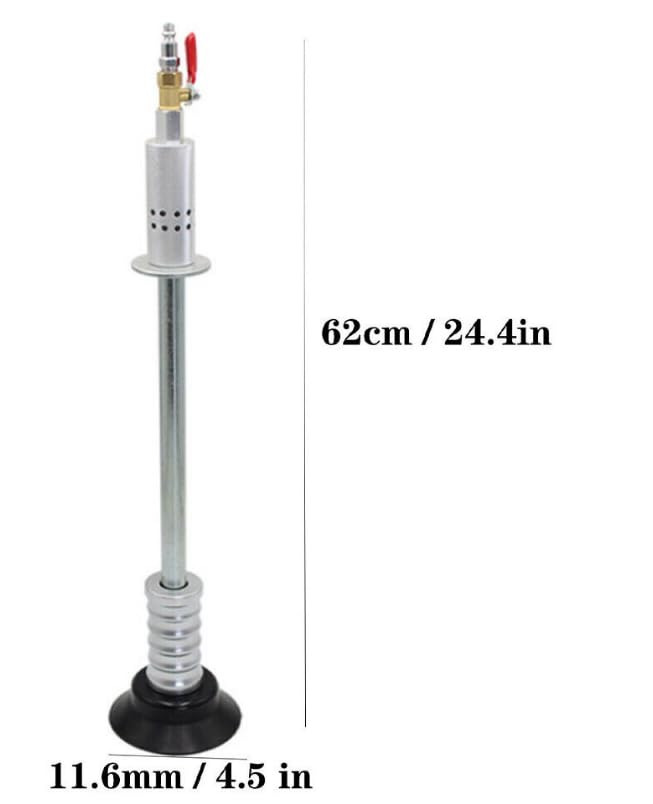 Upgraded Car Dent Air Pneumatic Dent Puller Car Auto Body Repair Suction Cup Slide Hammer Tool Kit Pneumatic Air Suction Dent Puller Slide Hammer Tools Car Dent Remover Hand Tools