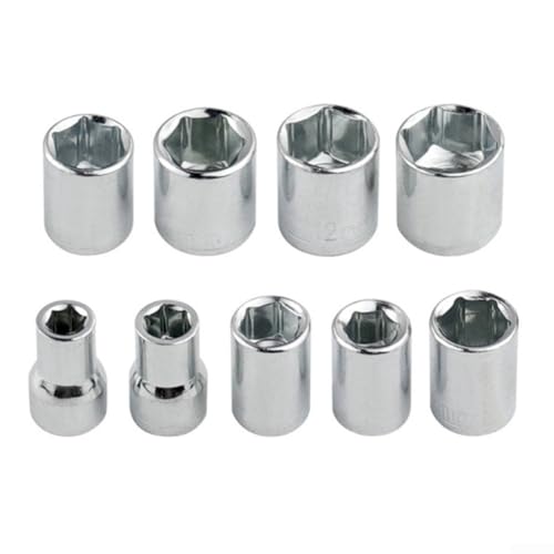 21-Piece Mechanic's Tool Kit Socket Screwdriver Set Dual-Head T-Wrench Compact Portable Steel Alloy Bits for Automotive Bike Furniture Repair