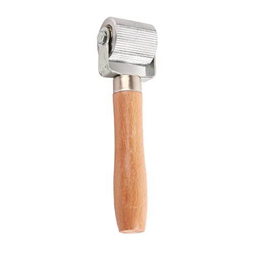 Tbest Tire Repair Tool Wooden Handle with Ball Bearing Roller for Efficient Tire Puncture Fixing Durable Lightweight Portable Middle Large Size Optional (L 6.6x6.6ft) - size: L 6.6x6.6ft