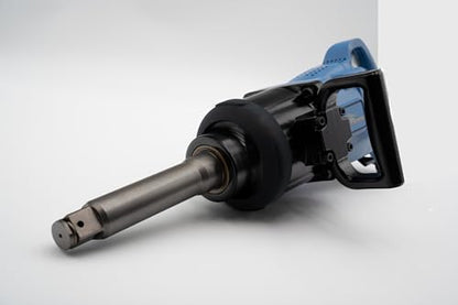 Airboss AW-382GL 1" Air Impact Wrench, 3,000 ft-lbs Max Torque, 8" Extended Anvil, Swing Hammer, Magnesium Alloy, High Torque 1" Impact Wrench for Semi Truck Tires, Deep Reach Budd Nuts - size: Aw-382 3000ft-lb 8 Inch Anvil