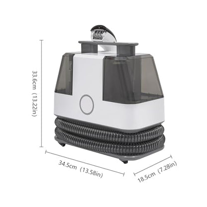Portable Carpet Couch Deep Cleaner, Handheld Rug Cleaner Sofa Cleaner Machine, 15KPA Cleaner Machine for Sofa, Carpet, Car, Pet Pads