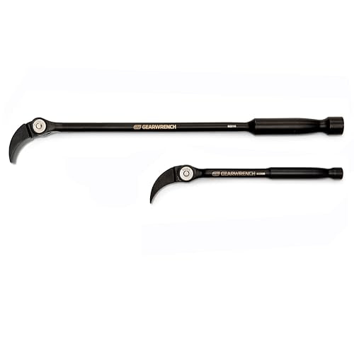 GEARWRENCH 2 Pc. Indexing Pry Bar Set, 8" & 16" - 82300 - style: 2-piece kit