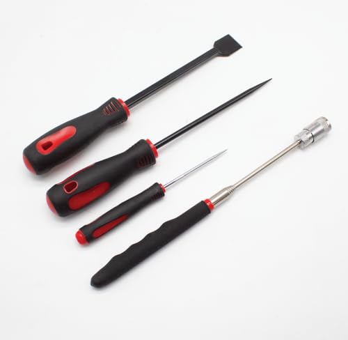 10 pcs Heavy Duty Hook and Pick Set, Car Repair O-Ring Removal Tool Kit for Removing Gaskets, Springs, Oil Seals, O-Rings with Useful Bag to Store Them. 4535