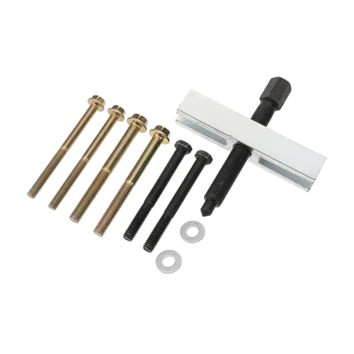 PRETYZOOM Heavy Duty Universal Bearing Puller Tool Set for Automotive Mechanics Crankshaft Pulley and Timing Gear Removal