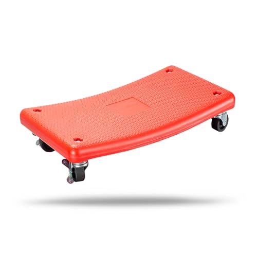 Maxshine Detailing Mini Creeper Without Cushion – Mobile Rolling Utility Creeper Seat for Mechanics & Car Detailers – Low Profile Detailing Seat for Car Cleaning, Polishing, Coating & Waxing - size: Mini Creeper
