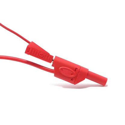 Multimeter Test Leads Ends 4mm Stackable Banana Plug Connectors 600V 32A | Nickel‑plated brass, insulation, solder terminal, CATIII 600V 32A, stackable, Banana Jack Socket Adapters 10pcs, for lab/home