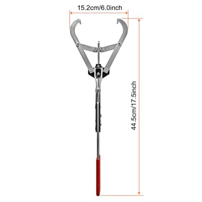Cattle Banding Tool, 1pc Large Expander Plier with 24pcs Large Rings Kit, Bull Banding Tools for Farm Ranch Calves Sheep Goats and Other Big Livestock