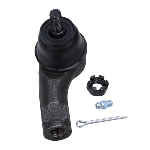 Detroit Axle - Front 4pc Steering Knuckles Kit for 08-11 Ford Focus, 2 Steering Knuckles & Wheel Bearing Hubs 2 Outer Tie Rod Ends 2008 2009 2010 2011 Replacement - size: 4SU47696/Kit