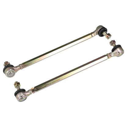 ACROPIX 25cm 9.84" Steering Tie Rod End Tie Rod Link Fit for 50cc 70cc 90cc 110cc 125cc 150cc ATV Quad Four Wheeler with Ball Joint Accessories - Pack of 2 - size: 250mm