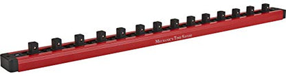 Mechanic's Time Savers Lock-A-Socket Tool Organizer: Magnetic Locking Socket Rack, 3/8" Drive Sockets - size: 3/8" Drive Sockets