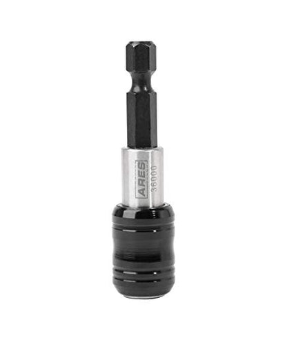 ARES 36000 - One Touch Bit Holder - One Touch Mechanism Makes Bit Change a Breeze - Works With All 1/4-Inch Drive Bits - size: One Touch Bit Holder