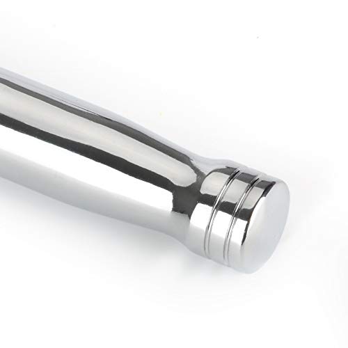 FLZOSPER 1/2-Inch Drive Premium Extension Breaker Bar | 18" Length | Heavy Duty CR-V Steel | 180° Rotating Flex Cr-Mo Head | Spring-Loaded Detent Ball Great for Automotives, Nuts and Bolts - size: 18‘’