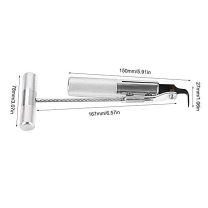 Windshield Removal Tool - Auto Glass Removal Tools, Tempered Blade | Quick Release Hand Pry Cutter Automotive Windscreen Glass Removal Tool Universal Car Window Repair Accessories for SUV/Truck