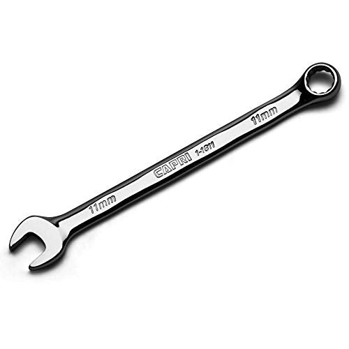 Capri Tools 11 mm Combination Wrench, 12 Point, Metric, Chrome (1-1311) - size: 11 mm