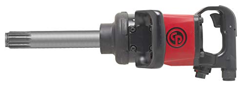 Chicago Pneumatic CP7782-SP6 Impact Wrench (#5 Spline), 6 Inch Ext. Anvil, Air Gun Industrial Repair & Assembly Tool, D-Handle, Pinless Rocking Dog, Max Torque Output 1920 ft. lbf/2600 Nm, 5200 RPM - size: 6-Inch, style: Tool - Extended Anvil with #5 Spli